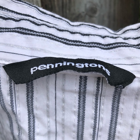 Pennington’s Striped Blouse - Picture 2 of 4